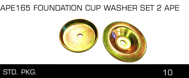 APE165 FOUNDATION CUP WASHER SET 2 APE